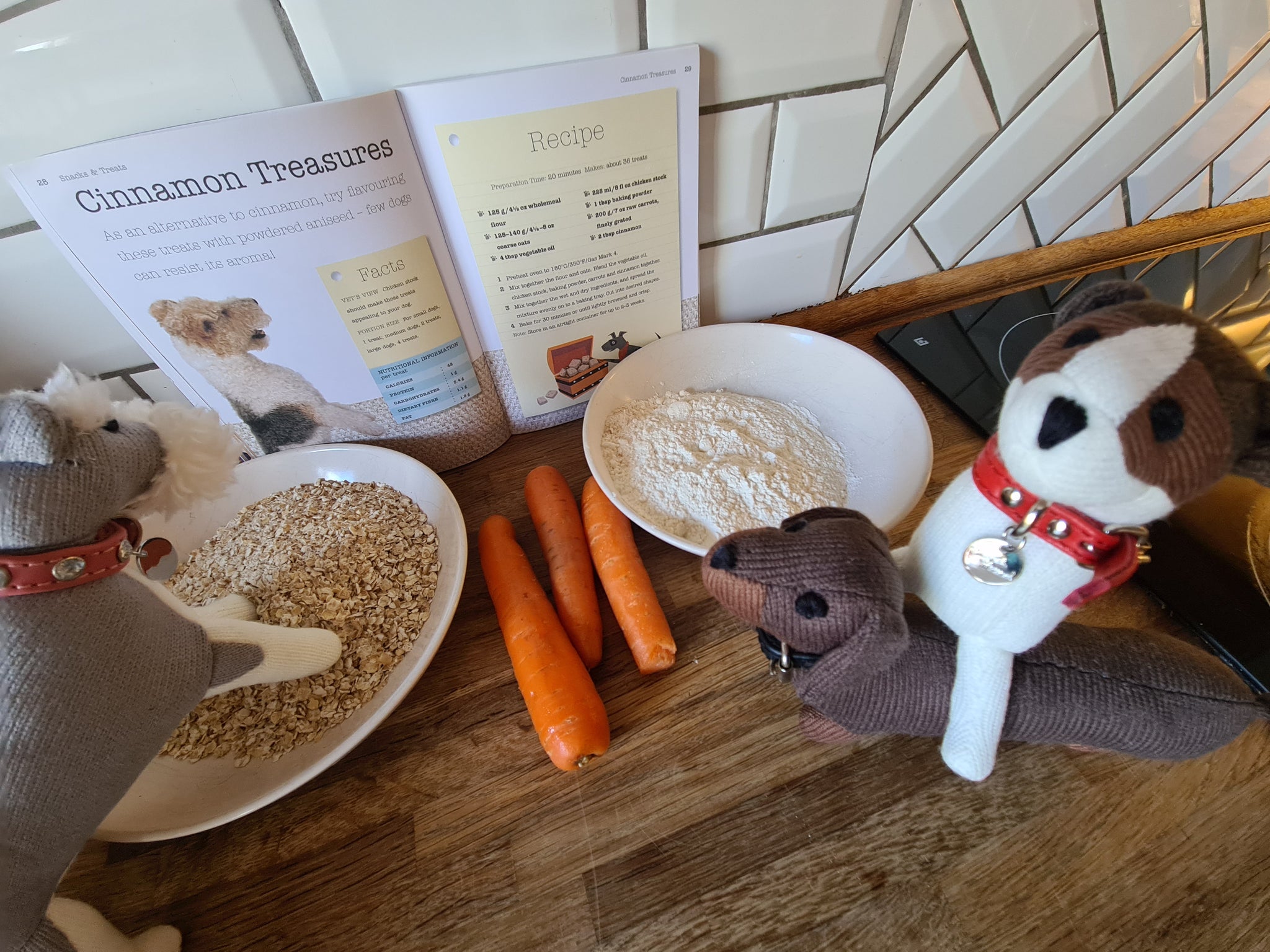 Baking Treats With The English Hound Gang!