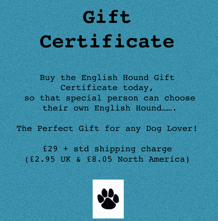 English Hound Gift Certificate